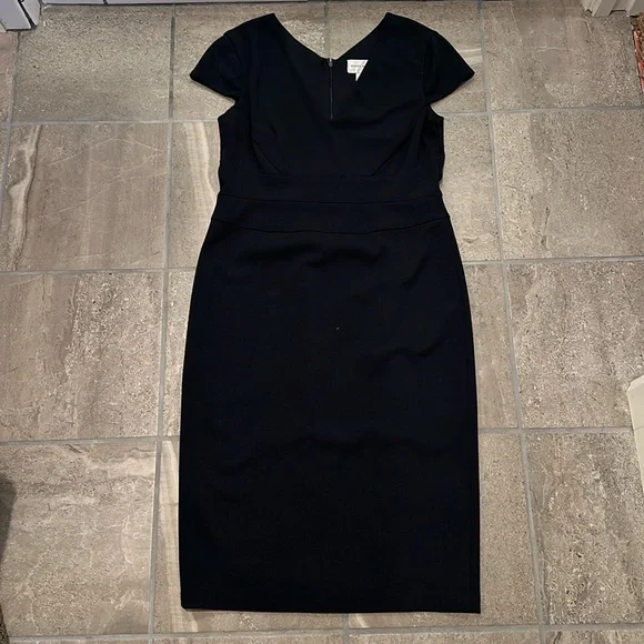 Navy Donna Morgan Dress - Picture 1 of 3